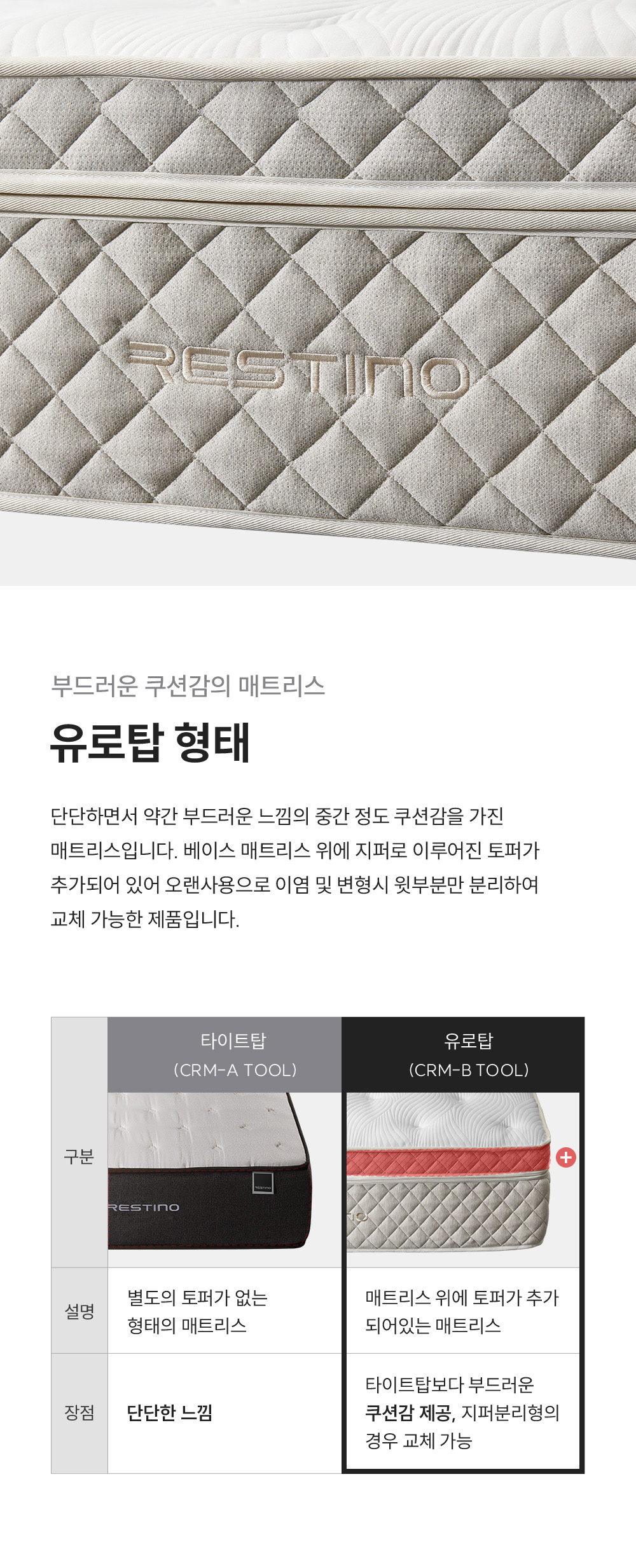 쿠쿠 CRM-B01HEMQ 레스티노 매트리스 상세이미지 10