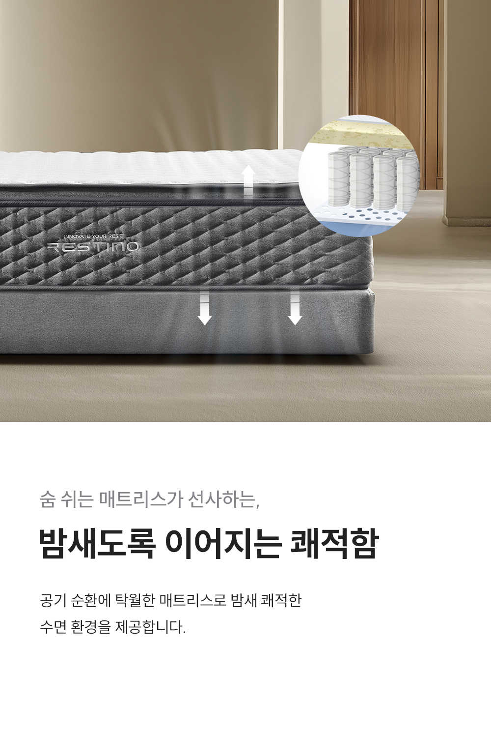 쿠쿠 CRM-C01SEHSS 레스티노 매트리스 직접관리 상세이미지 7