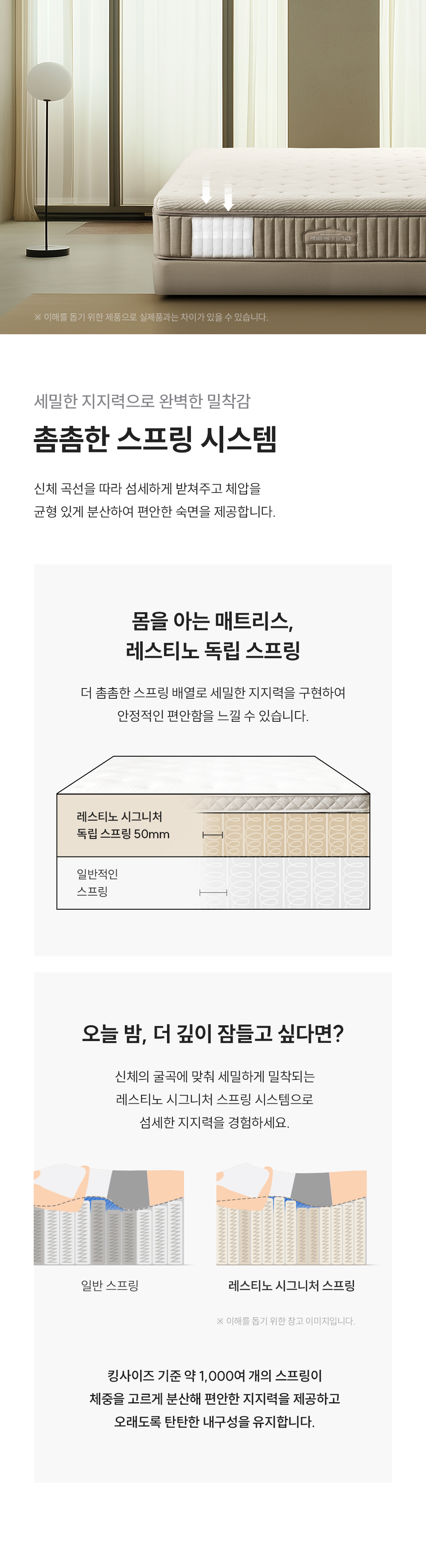 쿠쿠 CRM-D01HEMLK 레스티노 매트리스 직접관리 상세이미지 5